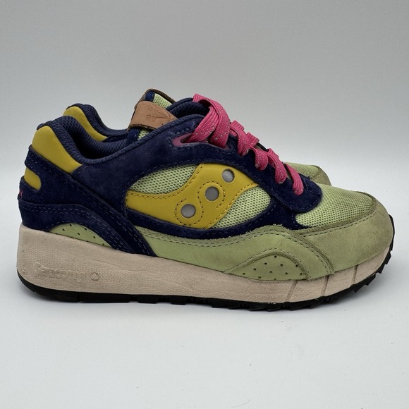 Saucony Shadow 6000 Running Size 4 Mint Green Purple S70741-1 main image 13